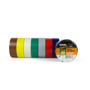 Cinta Aislante Pvc Gris 25Mm. X 25M.
