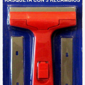 Rasqueta Con 3 Recambios Pamex
