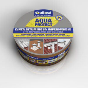 Cinta Bit. Aquaprotec (10X10 Mts.) Aluminio