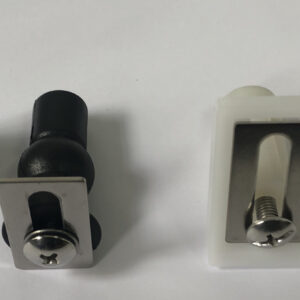Kit Tornillos Tapa Wc Inox Click (T-395)