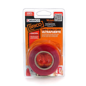 Cinta Doble Cara Brico 18Mm X 2M Miarco Ultrafuerte