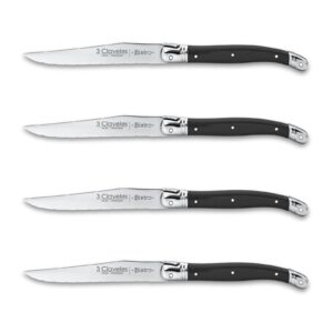 Set 4 Cuchillos Chuleteros 11,5 Cm - 4,5 D3C 01481