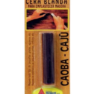 Taco De Cera Color Caoba