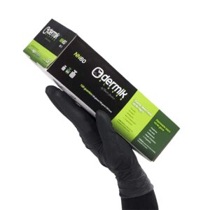 Guante Nitrilo Negro 6 Grs T-Xl Caja 100 Uds.