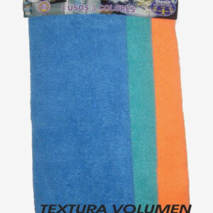 Paños Microfibra Teck-3 (3 Paños) Pamex
