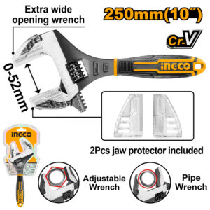 Llave Ajustable 2 En 1 10" (Hadwg0810)