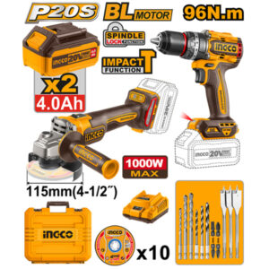 Combo 2 20V Taladro+Amoladora (Ckli20256E)