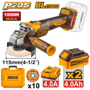 Amoladora Angular 20V 1000W (Cagli271532E)