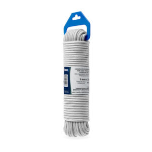 Cordon Trenzado Polip. 5Mmx15M Blanco 9850013