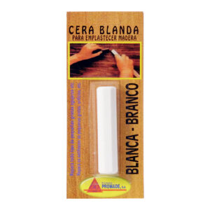 Taco De Cera Color Blanco