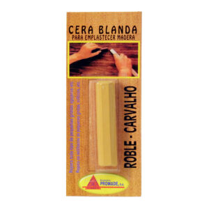 Taco De Cera Color Roble